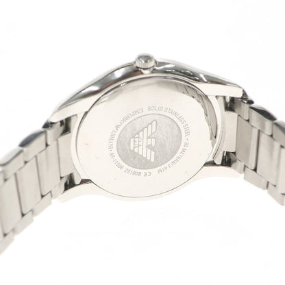 [Used] Emporio Armani EMPORIO ARMANI watch
 Silver x Black [SIV] [S/S/A/W] [Condition Rank B] ​​[Men&