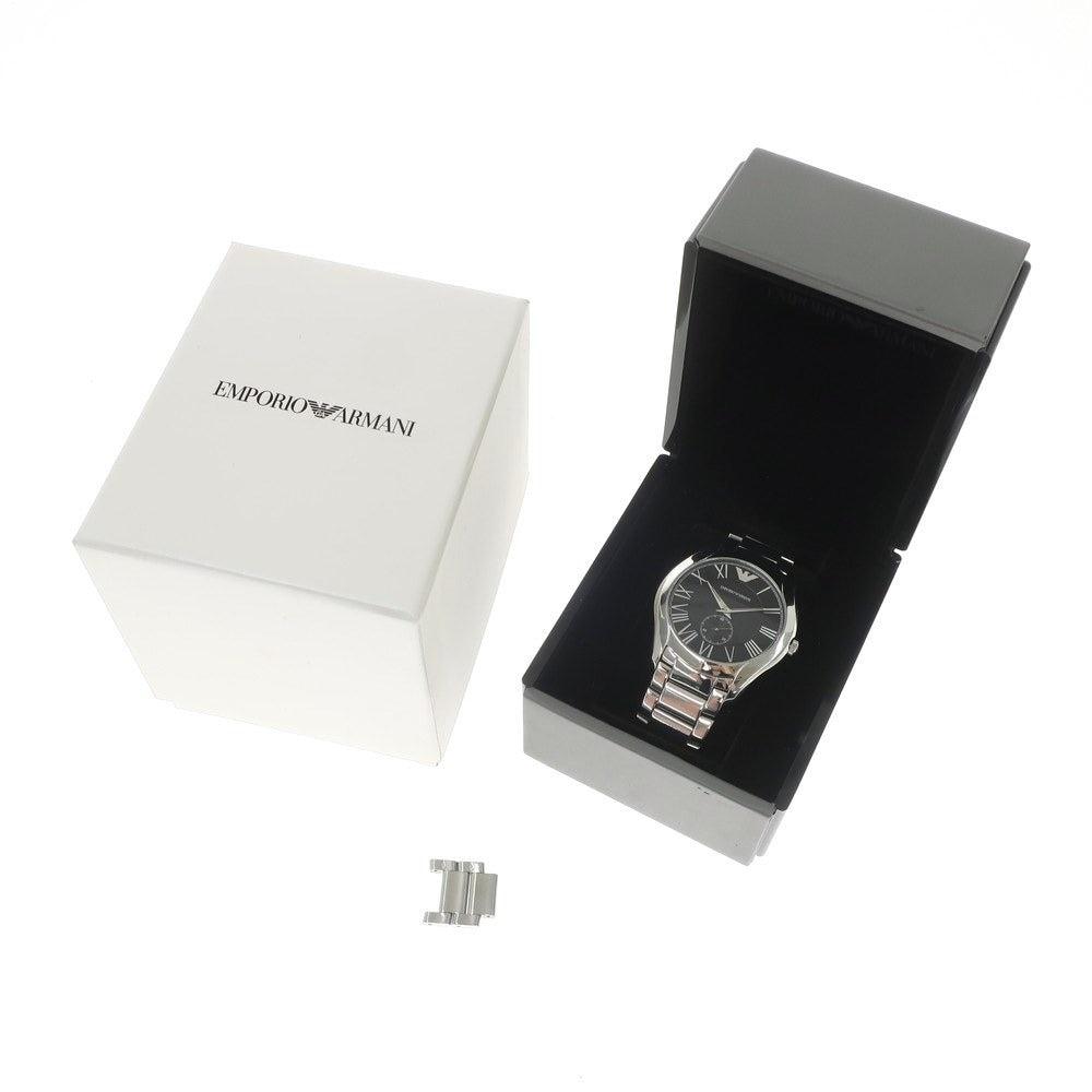 [Used] Emporio Armani EMPORIO ARMANI watch
 Silver x Black [SIV] [S/S/A/W] [Condition Rank B] ​​[Men&
