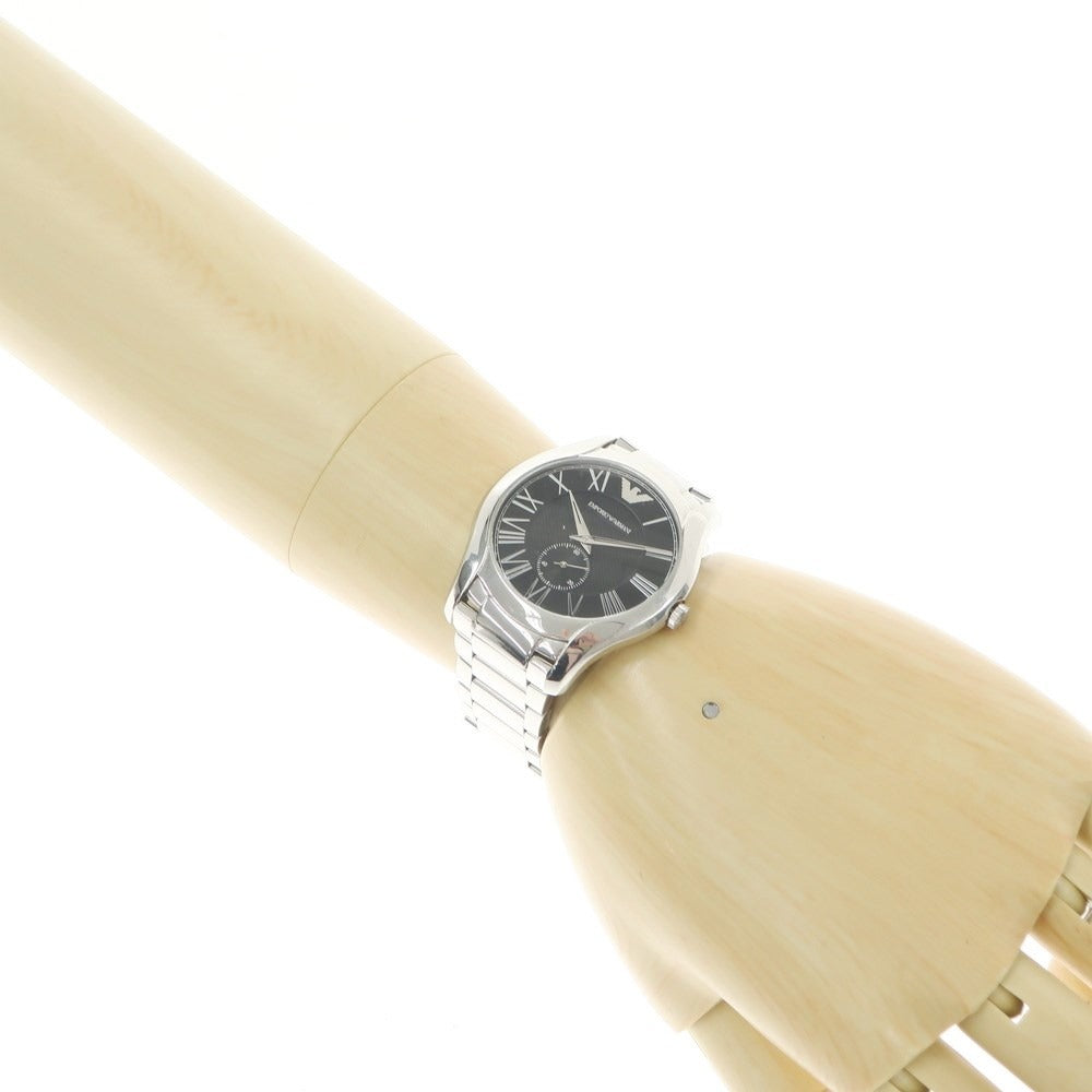 [Used] Emporio Armani EMPORIO ARMANI watch
 Silver x Black [SIV] [S/S/A/W] [Condition Rank B] ​​[Men&