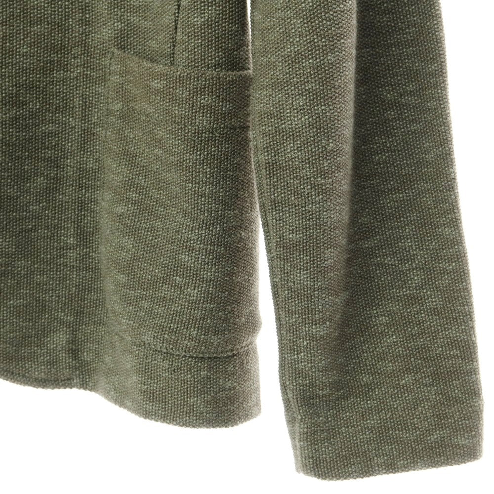 [Used] LBM1911 Cotton Linen Jersey Jacket Olive Green [Size 46] [GRN] [S/S] [Condition Rank B] ​​[Men&