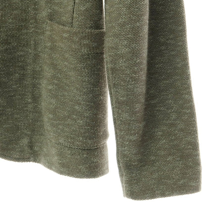 [Used] LBM1911 Cotton Linen Jersey Jacket Olive Green [Size 46] [GRN] [S/S] [Condition Rank B] ​​[Men&