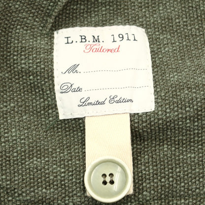 [Used] LBM1911 Cotton Linen Jersey Jacket Olive Green [Size 46] [GRN] [S/S] [Condition Rank B] ​​[Men&