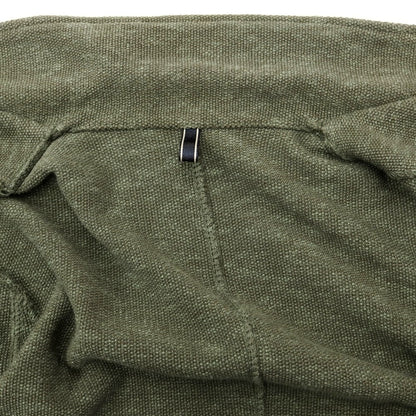 [Used] LBM1911 Cotton Linen Jersey Jacket Olive Green [Size 46] [GRN] [S/S] [Condition Rank B] ​​[Men&
