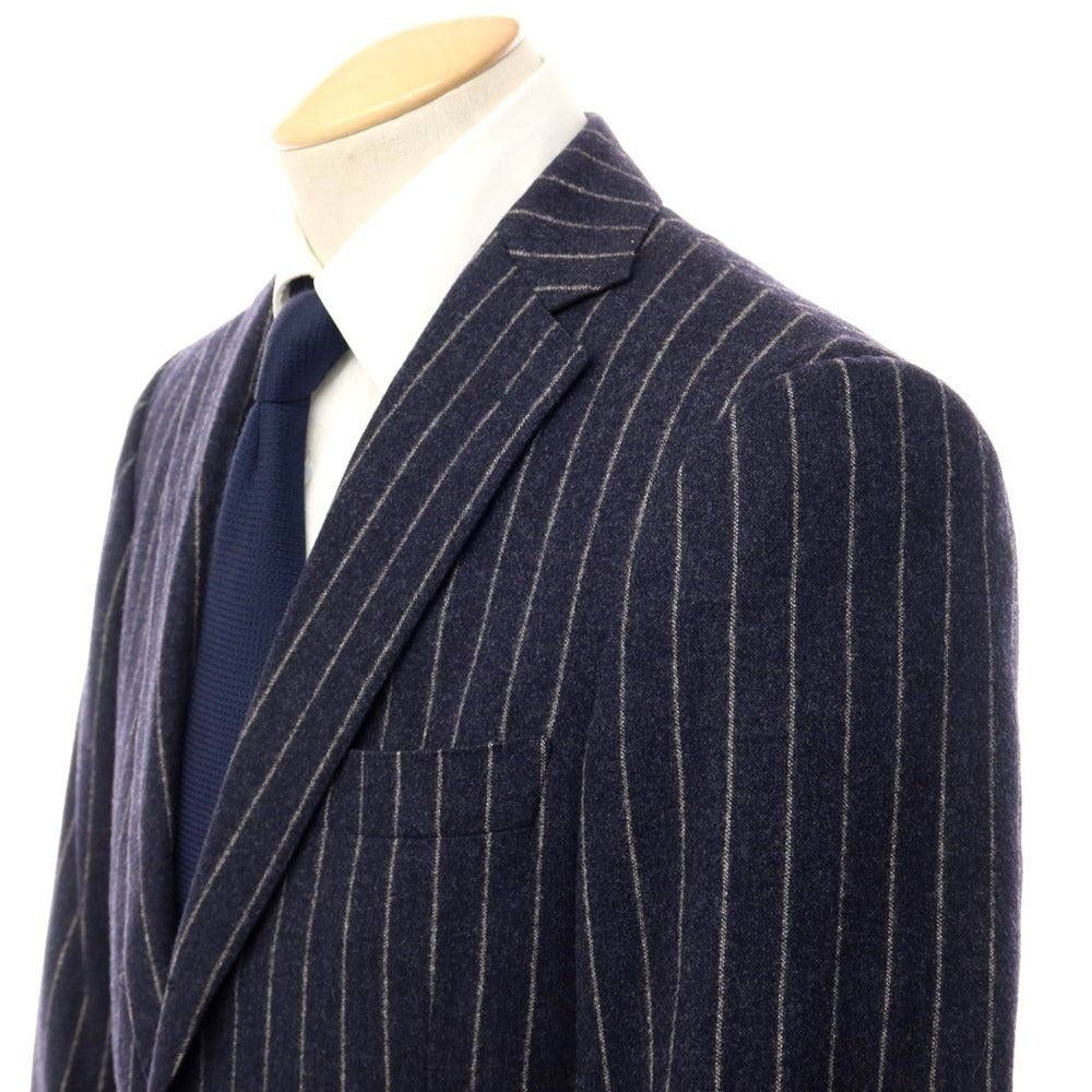 [Used] Ring Jacket, Wool Striped 3-Button Suit, Navy x Off-White [Size not listed (S size)] [NVY] [A/W] [Condition Rank D] [Men&