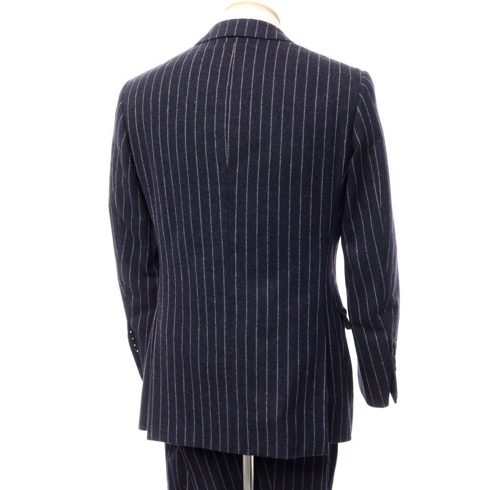 [Used] Ring Jacket, Wool Striped 3-Button Suit, Navy x Off-White [Size not listed (S size)] [NVY] [A/W] [Condition Rank D] [Men&