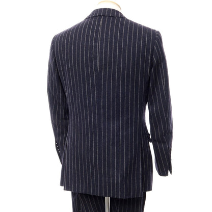 [Used] Ring Jacket, Wool Striped 3-Button Suit, Navy x Off-White [Size not listed (S size)] [NVY] [A/W] [Condition Rank D] [Men&