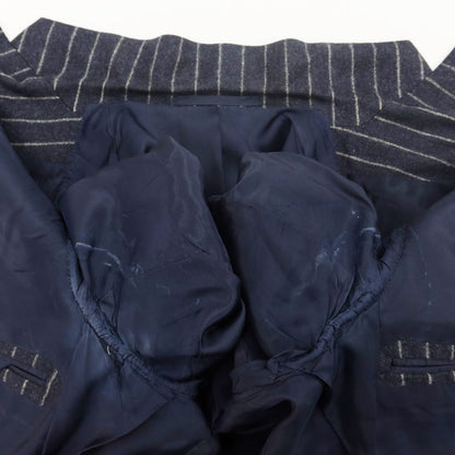 [Used] Ring Jacket, Wool Striped 3-Button Suit, Navy x Off-White [Size not listed (S size)] [NVY] [A/W] [Condition Rank D] [Men&