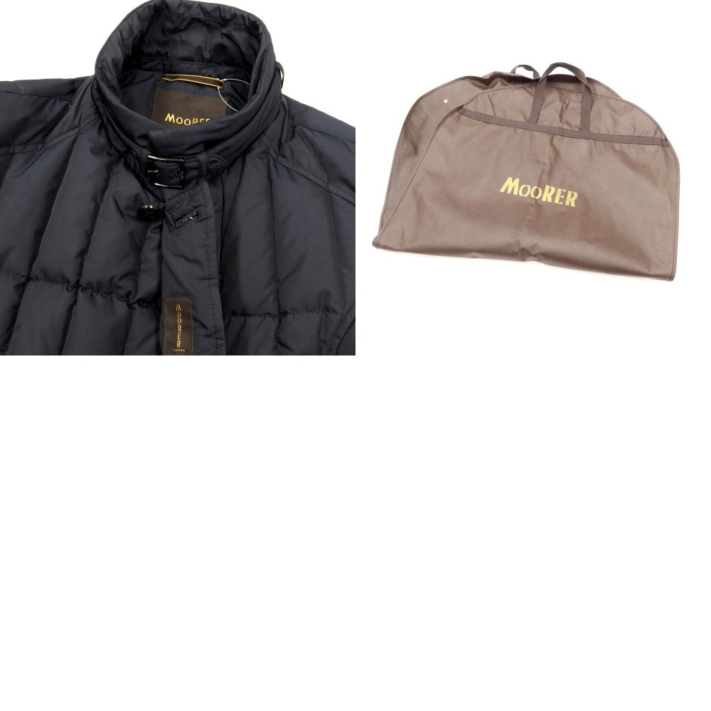 [Used] MOORER MORRIS KM polyester fur down coat, dark navy [size 48] [NVY] [A/W] [Condition rank B] ​​[Men&