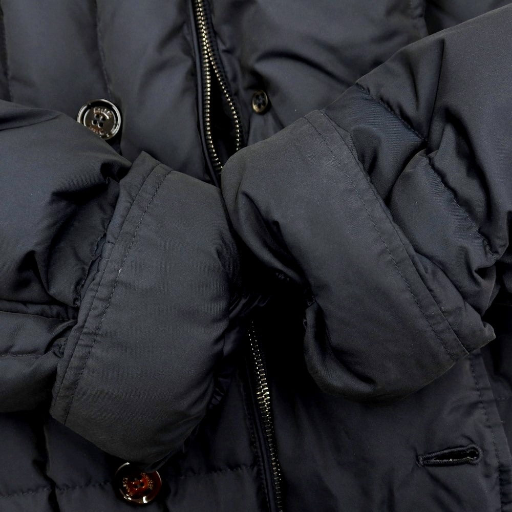 [Used] MOORER MORRIS KM polyester fur down coat, dark navy [size 48] [NVY] [A/W] [Condition rank B] ​​[Men&