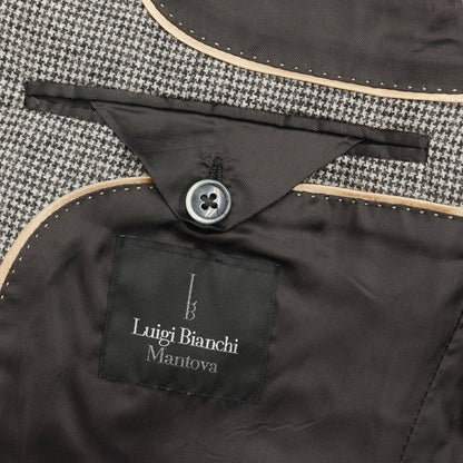 [Used] Luigi Bianchi Mantova Wool Polyester 2 Button Suit Gray [Size 48] [GRY] [A/W] [Condition Rank C] [Men&