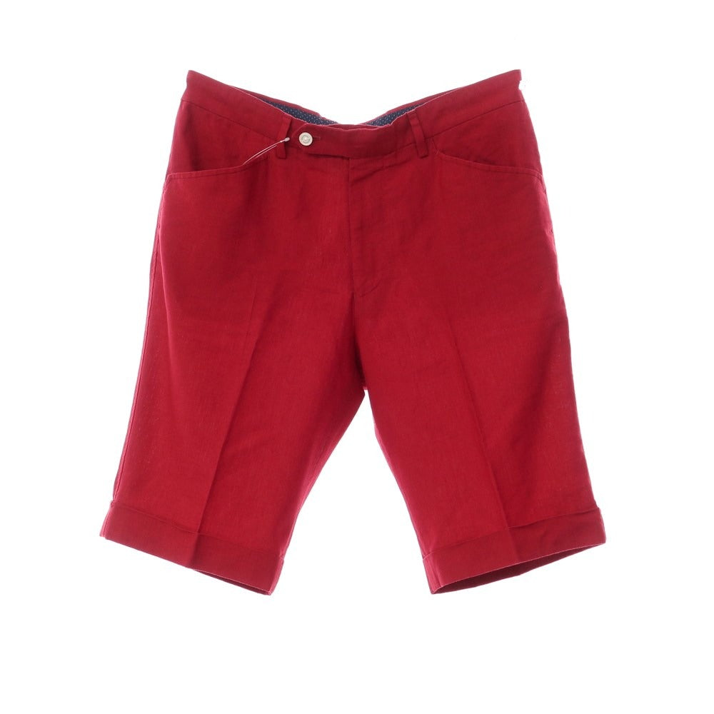 [Used] Mackintosh Philosophy MACKINTOSH PHILOSOPHY Linen Polyester Shorts Dark Red [Size 40] [RED] [S/S] [Condition Rank B] ​​[Men&