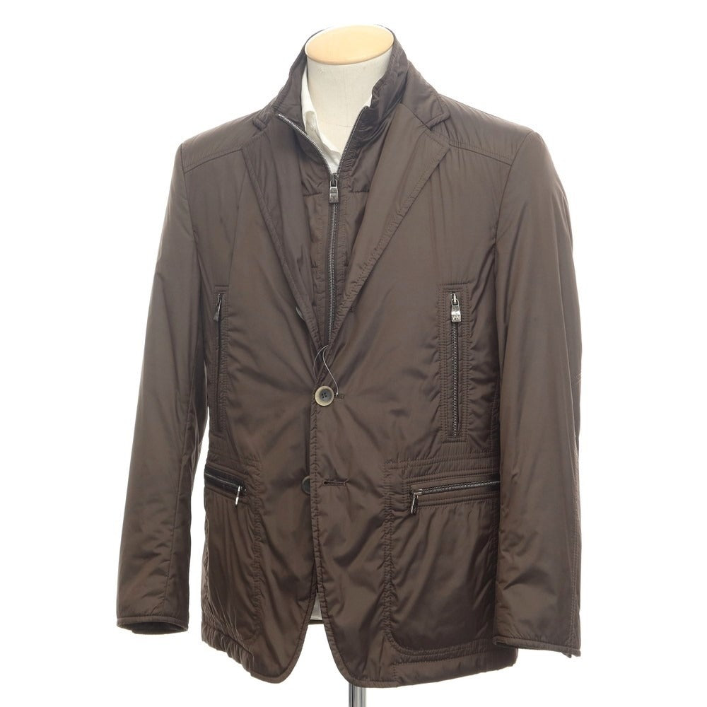 [Used] CORNELIANI polyester padded jacket, brown [size 44] [BRW] [A/W] [Condition rank B] ​​[Men&