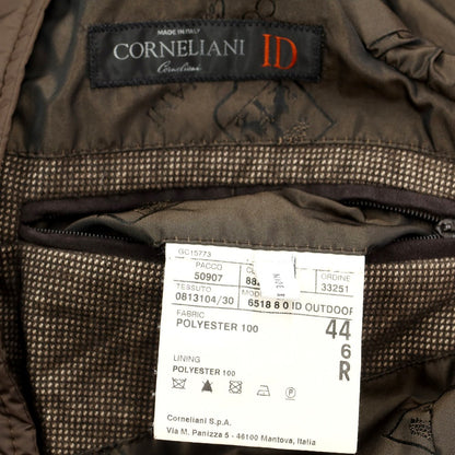 [Used] CORNELIANI polyester padded jacket, brown [size 44] [BRW] [A/W] [Condition rank B] ​​[Men&