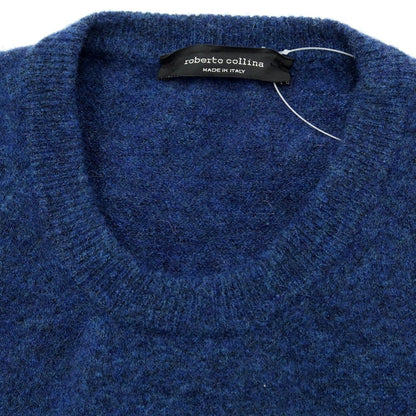 [Used] Roberto Collina ROBERTO COLLINA Nylon wool crew neck knit navy x blue [Size 48] [NVY] [A/W] [Condition rank B] ​​[Men&