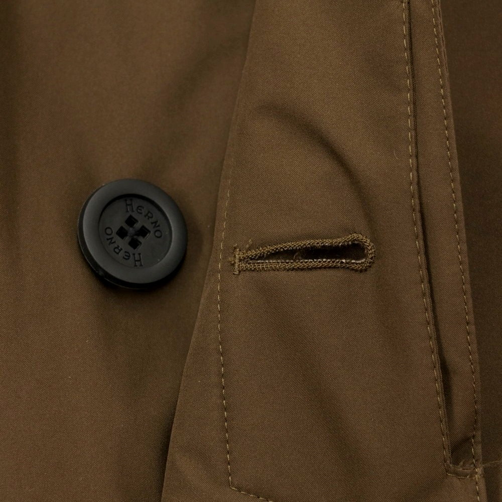 [Used] Herno Laminar Laminar GORE-TEX polyester down coat, olive brown [Size 48] [BRW] [A/W] [Condition Rank B] ​​[Men&