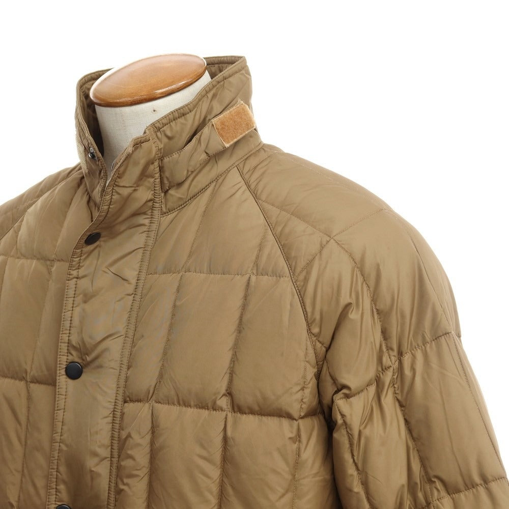 [Used] Alberto Aspesi Nylon quilted down coat, khaki beige [Size M] [BEI] [A/W] [Condition Rank C] [Men&