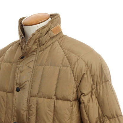 [Used] Alberto Aspesi Nylon quilted down coat, khaki beige [Size M] [BEI] [A/W] [Condition Rank C] [Men&