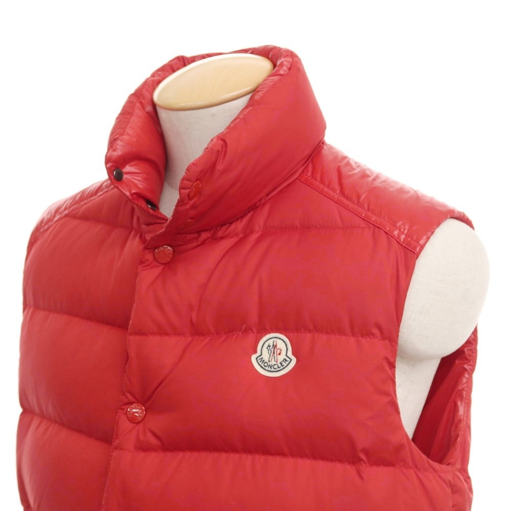 【中古】モンクレール MONCLER BERNARD ダウンベスト レッド【サイズ1】【RED】【A/W】【状態ランクB】【メンズ】【769069】