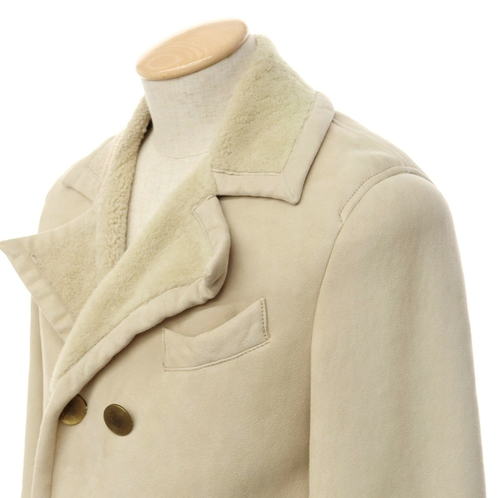 [Used] rvl Mouton peacoat, light beige [Size 44] [BEI] [A/W] [Condition Rank B] ​​[Men&