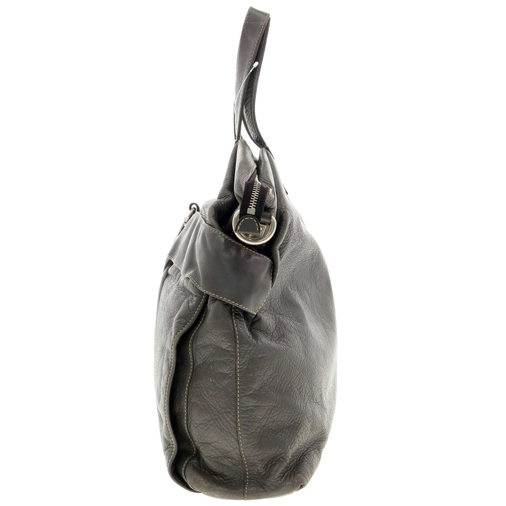 [Used] ZANELLATO Leather Tote Bag Grey [W40xH36xD8] [GRY] [S/S/A/W] [Condition Rank C] [Men&