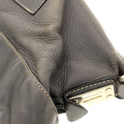 [Used] ZANELLATO Leather Tote Bag Grey [W40xH36xD8] [GRY] [S/S/A/W] [Condition Rank C] [Men&