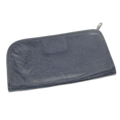 [Used] TRAMONTANO Grained Leather Clutch Bag Navy [W30xH16] [NVY] [S/S/A/W] [Condition Rank B] ​​[Men&