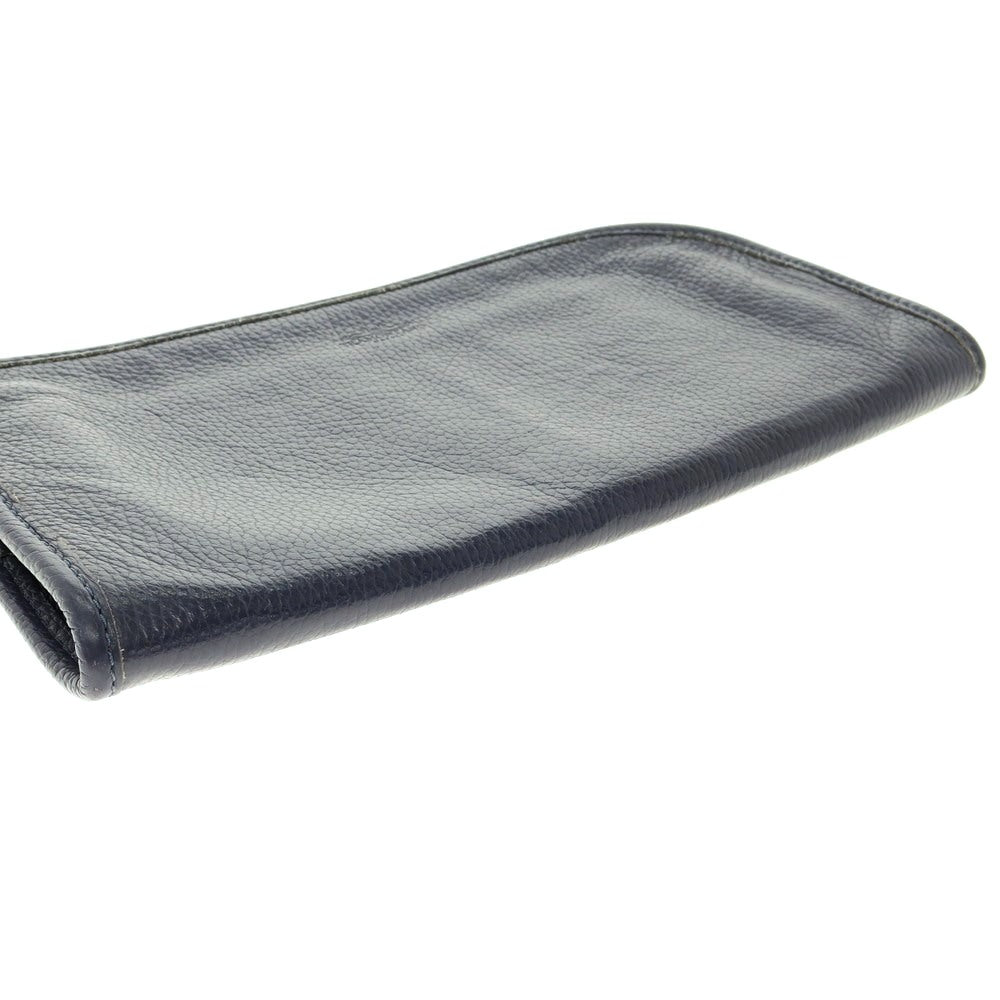 [Used] TRAMONTANO Grained Leather Clutch Bag Navy [W30xH16] [NVY] [S/S/A/W] [Condition Rank B] ​​[Men&