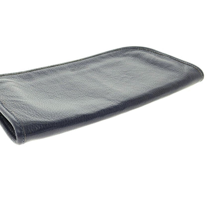 [Used] TRAMONTANO Grained Leather Clutch Bag Navy [W30xH16] [NVY] [S/S/A/W] [Condition Rank B] ​​[Men&