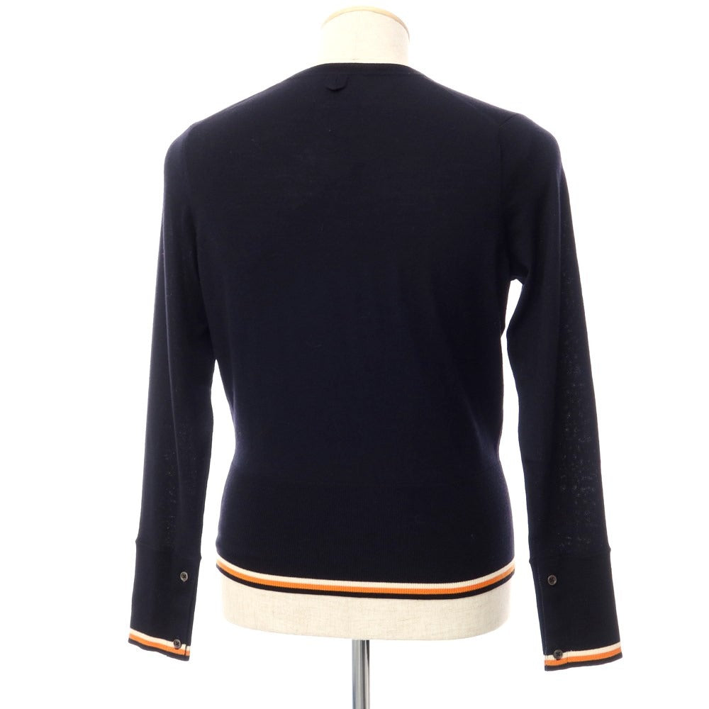 [Used] BLACK FLEECE BY Brooks Brothers Wool V-neck knit navy [Size BB1] [NVY] [A/W] [Condition Rank B] ​​[Men&