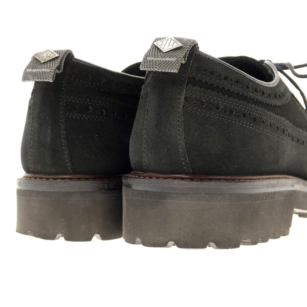 [Used] Double H WH Suede Wingtip Dress Shoes Black [Size 6] [BLK] [S/S/A/W] [Condition Rank B] ​​[Men&