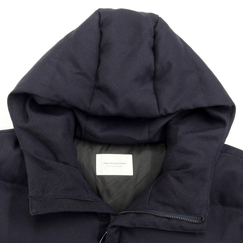 [Used] URBAN RESEARCH DOORS Polyester hooded down jacket Navy [Size 40] [NVY] [A/W] [Condition Rank B] ​​[Men&