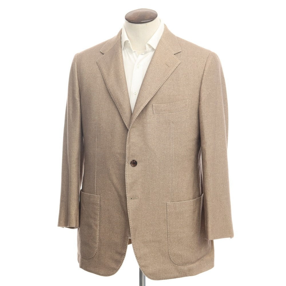 [Used] Sartorio wool angora cashmere tailored jacket, beige [Size 54] [BEI] [A/W] [Condition Rank C] [Men&