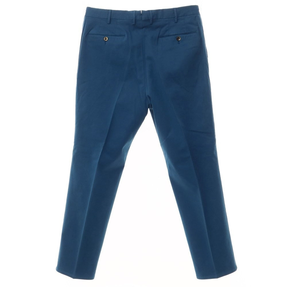 [Used] PT Torino PT TORINO Stretch Cotton Slacks Pants Green Blue [Size 52] [BLU] [S/S] [Condition Rank B] ​​[Men&