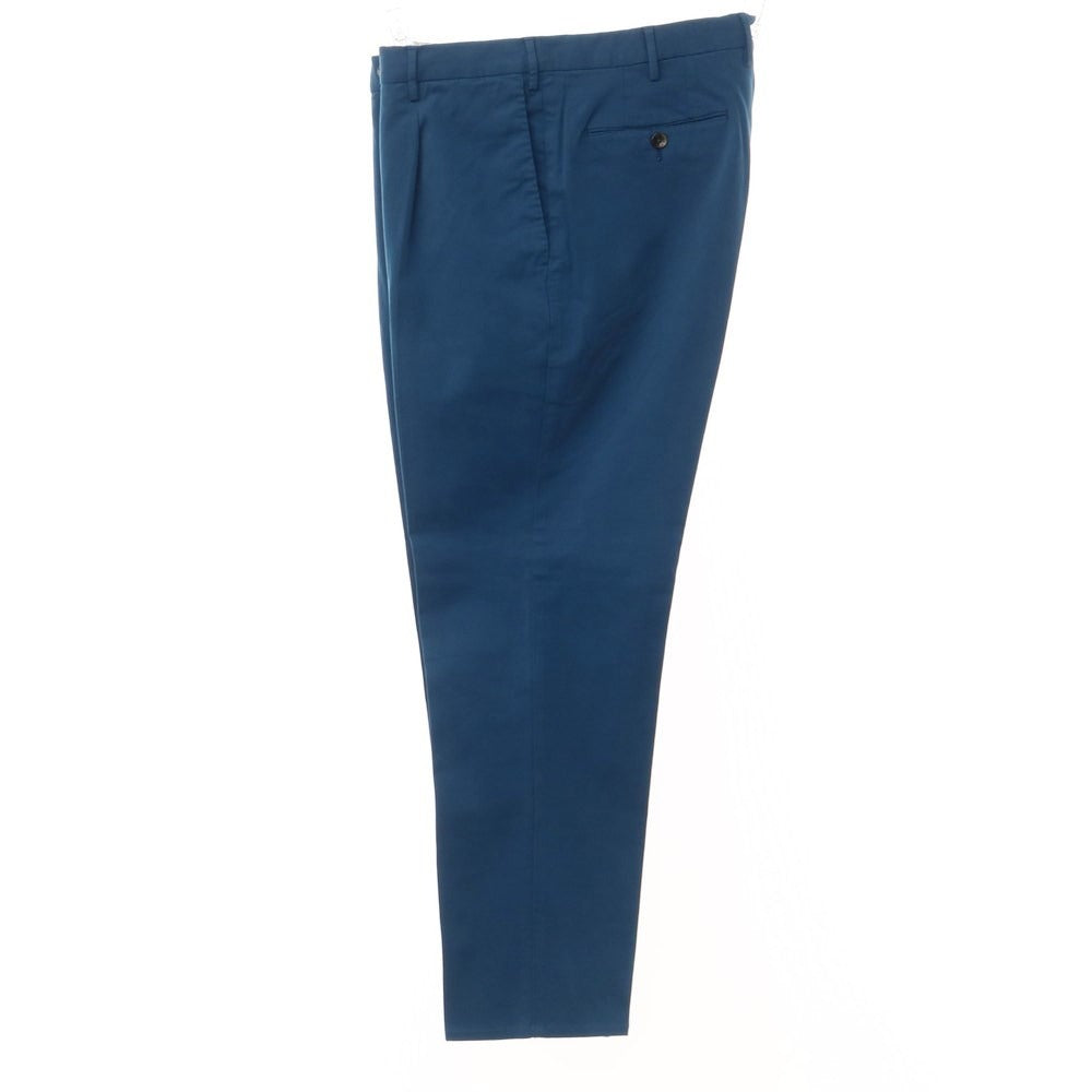 [Used] PT Torino PT TORINO Stretch Cotton Slacks Pants Green Blue [Size 52] [BLU] [S/S] [Condition Rank B] ​​[Men&