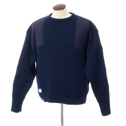 [Used] WTAPS 2022 Fall/Winter Pullover Knit
 Navy [Size 3] [NVY] [A/W] [Condition Rank B] ​​[Men&