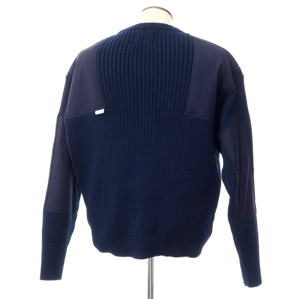 [Used] WTAPS 2022 Fall/Winter Pullover Knit
 Navy [Size 3] [NVY] [A/W] [Condition Rank B] ​​[Men&