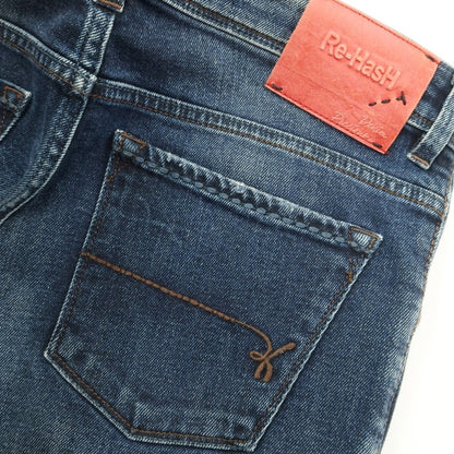 【中古】レアッシュ Re-HasH デニムパンツ
 ネイビー【サイズ32】【NVY】【S/S/A/W】【状態ランクB】【メンズ】
【769690】 DPD
