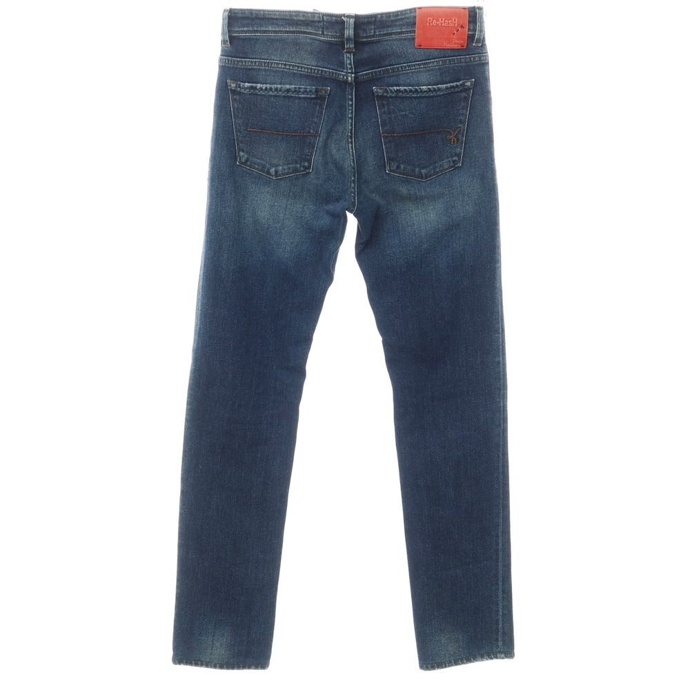 【中古】レアッシュ Re-HasH デニムパンツ
 ネイビー【サイズ32】【NVY】【S/S/A/W】【状態ランクB】【メンズ】
【769690】 DPD