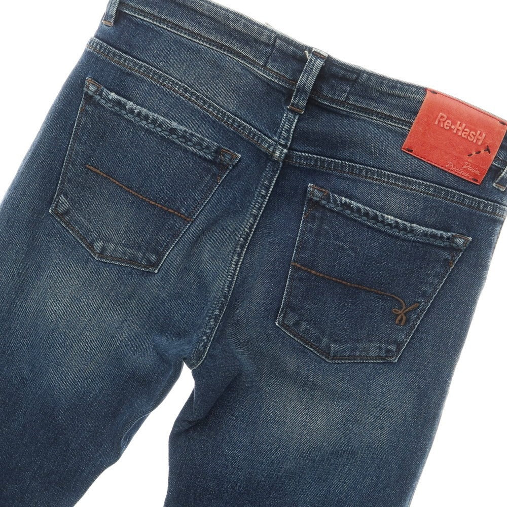 【中古】レアッシュ Re-HasH デニムパンツ
 ネイビー【サイズ32】【NVY】【S/S/A/W】【状態ランクB】【メンズ】
【769690】 DPD