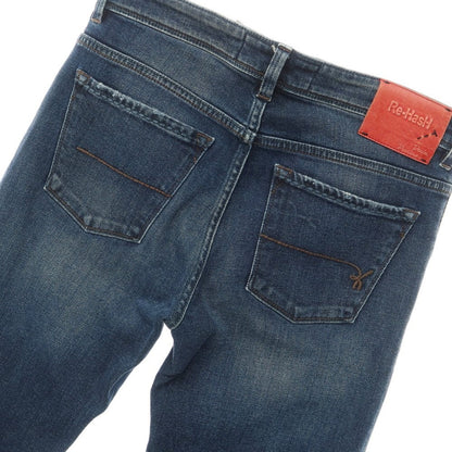 【中古】レアッシュ Re-HasH デニムパンツ
 ネイビー【サイズ32】【NVY】【S/S/A/W】【状態ランクB】【メンズ】
【769690】 DPD