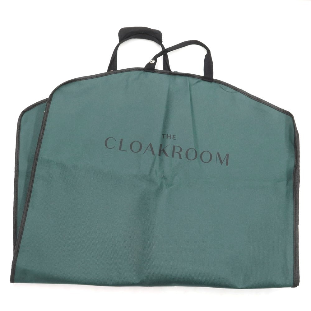 ザ クロークルーム THE CLOAKROOM ウール 3ピース 2B セットアップ スーツ ダークグレー【サイズ表記なし（M位）】【メンズ】