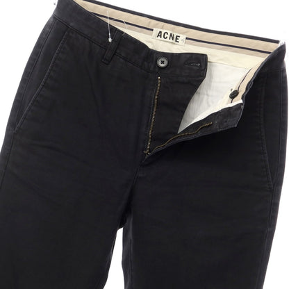 [Used] Acne Stretch Cotton Chino Pants Black [Size 46] [BLK] [S/S/A/W] [Condition Rank C] [Men&