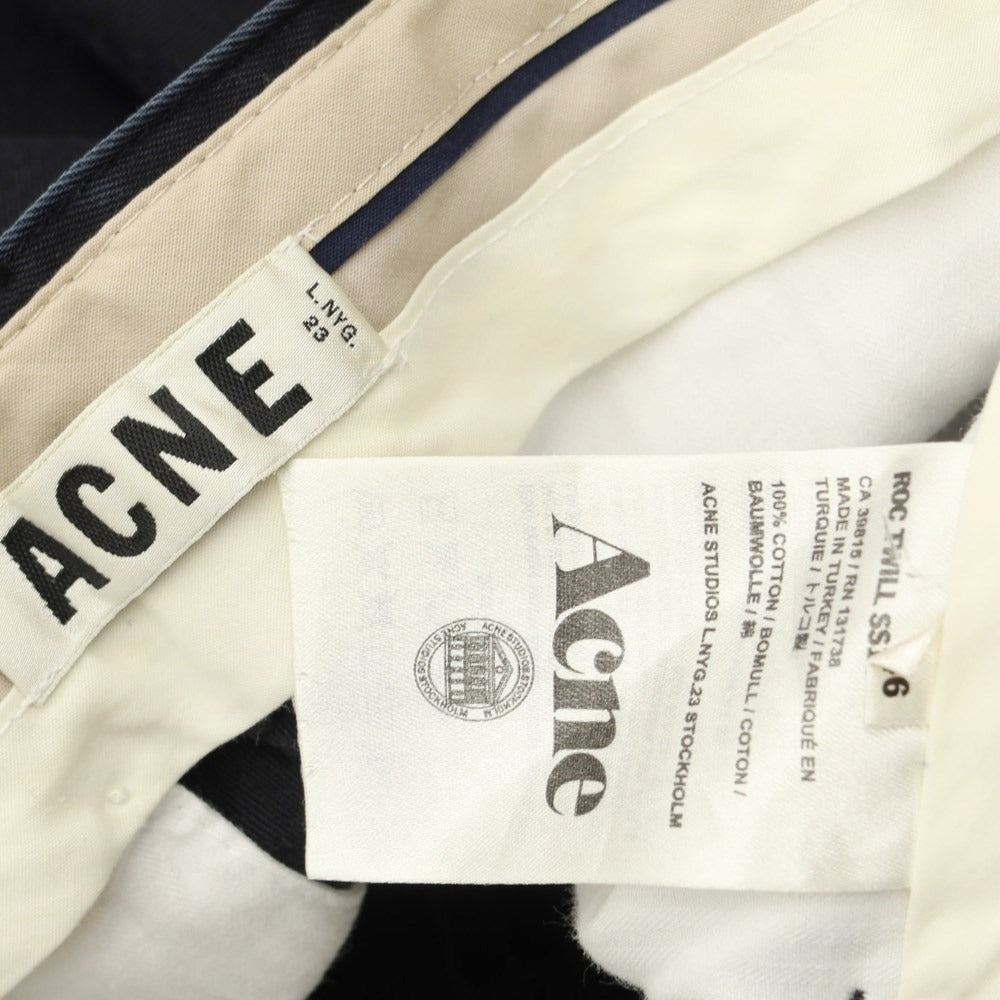 [Used] Acne Stretch Cotton Chino Pants Black [Size 46] [BLK] [S/S/A/W] [Condition Rank C] [Men&