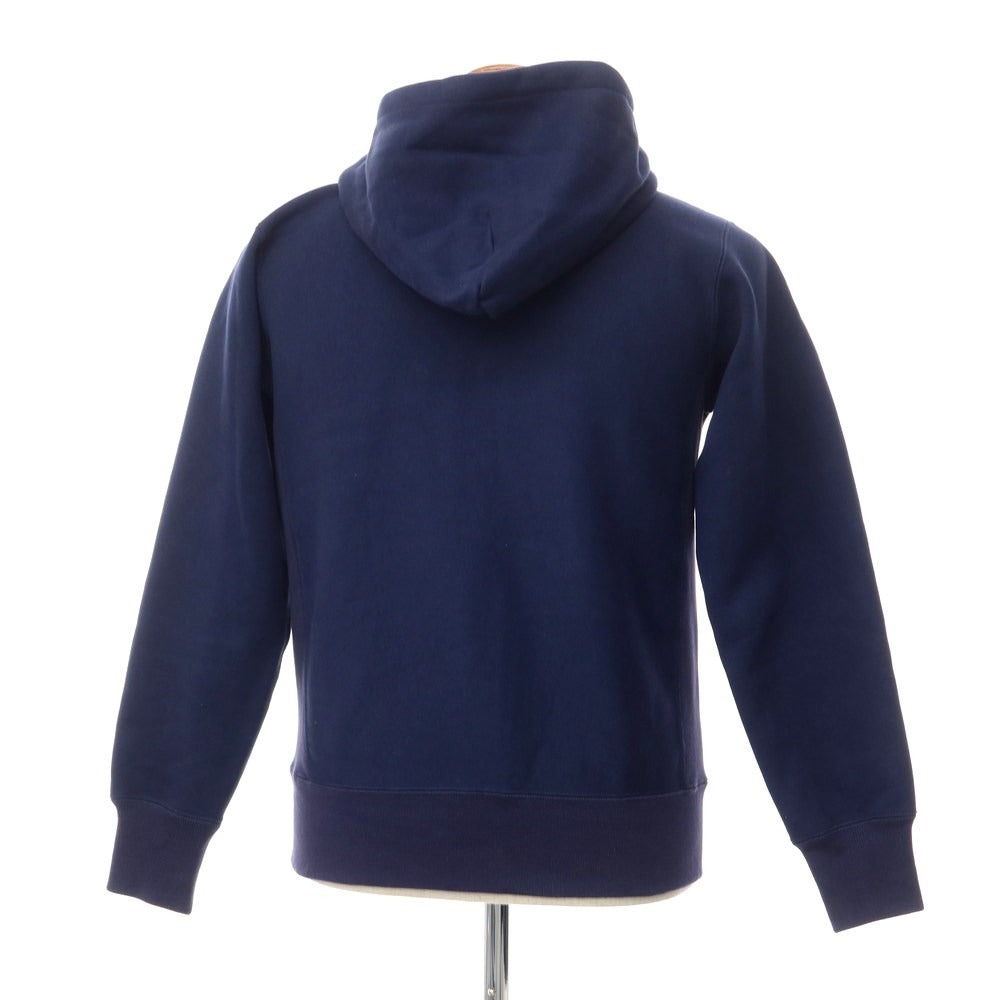 【中古】チャンピオン Champion コットン ジップアップ パーカー ネイビー【サイズM】【NVY】【A/W】【状態ランクC】【メンズ】【768869】