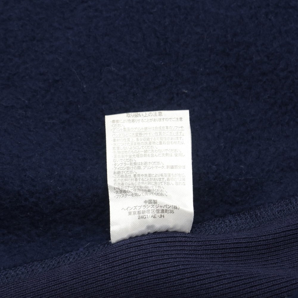 [Used] Champion Cotton Zip-up Hoodie Navy [Size M] [NVY] [A/W] [Condition Rank C] [Men&