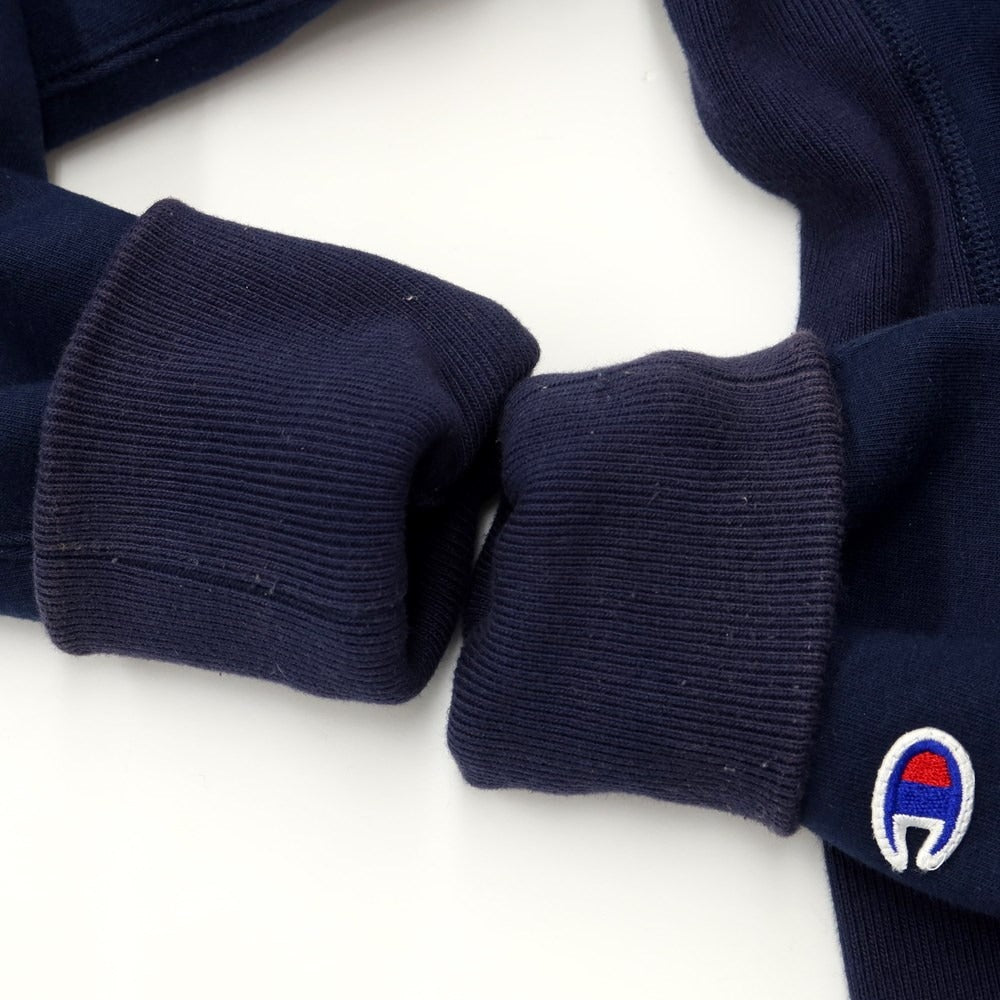 [Used] Champion Cotton Zip-up Hoodie Navy [Size M] [NVY] [A/W] [Condition Rank C] [Men&