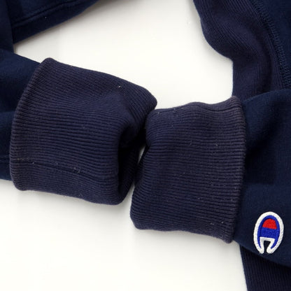 [Used] Champion Cotton Zip-up Hoodie Navy [Size M] [NVY] [A/W] [Condition Rank C] [Men&