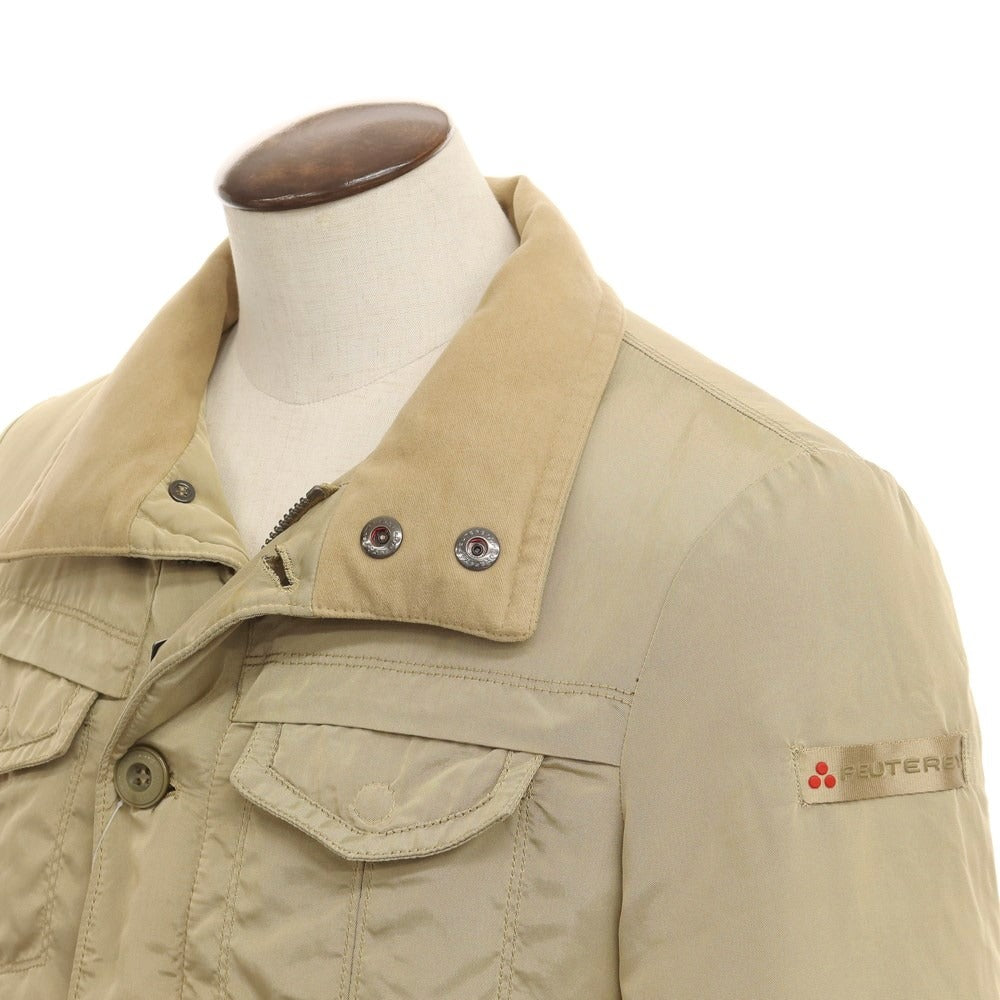 [Used] Peuterey Benson Nylon Down Jacket Khaki Beige [Size 48] [BEI] [A/W] [Condition Rank D] [Men&