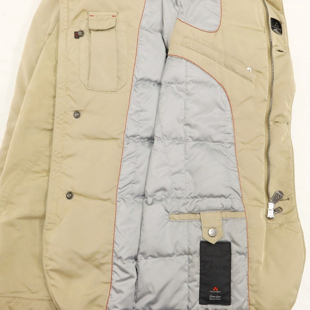 [Used] Peuterey Benson Nylon Down Jacket Khaki Beige [Size 48] [BEI] [A/W] [Condition Rank D] [Men&