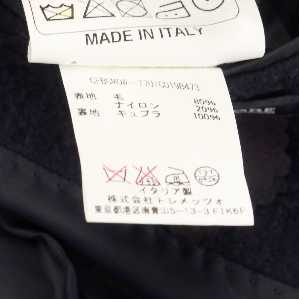 [Used] TAGLIATORE wool nylon polo coat, navy [size 48] [NVY] [A/W] [Condition rank B] ​​[Men&